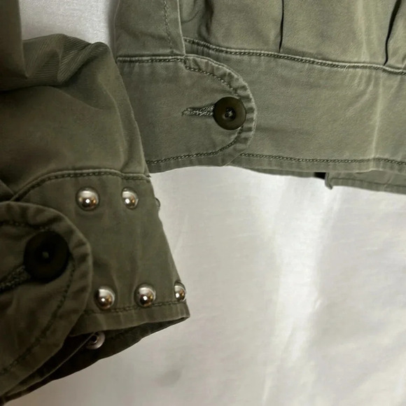 Hudson Jeans Olive Studded Jacket - Picture 8 of 12